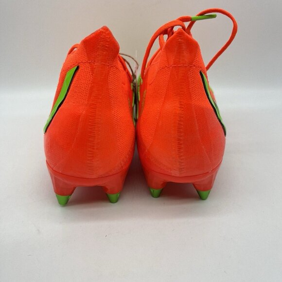 adidas Predator Edge.1 SG Soccer Cleats Low Orange Green Men's Size 6 GW1016 - Picture 4 of 7